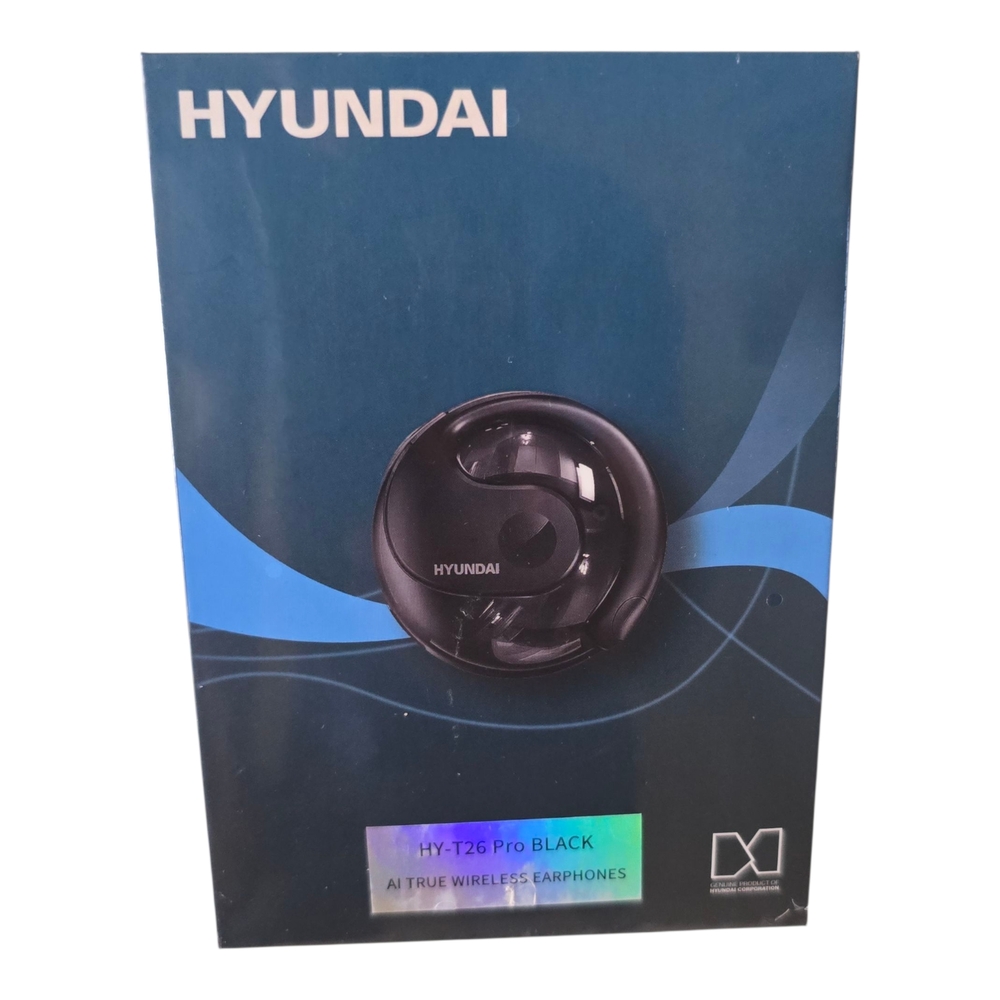 Hyundai Black Wireless Earphones